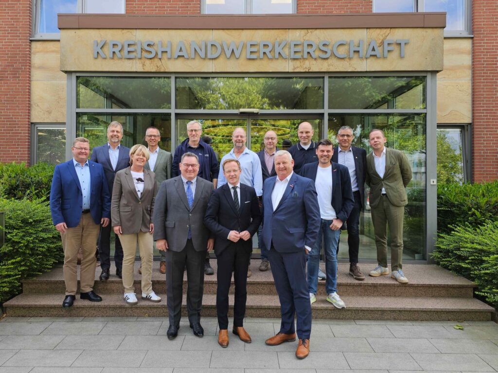 Daniel Sieveke zu Gast in der Kreishandwerkerschaft