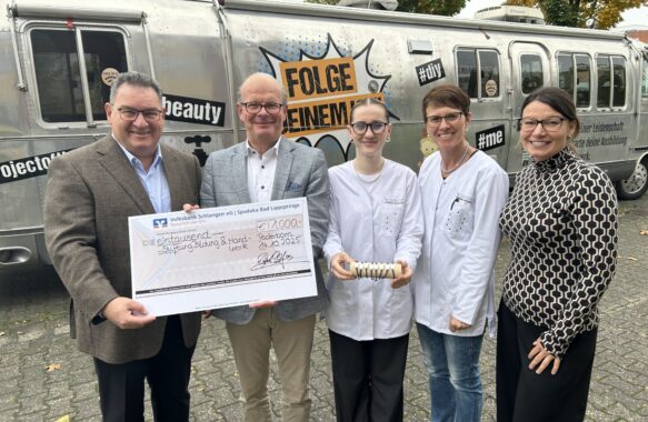 Spendenübergabe Juwelier Schäfers