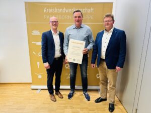 Ehrenurkunde Sander_PB Bau