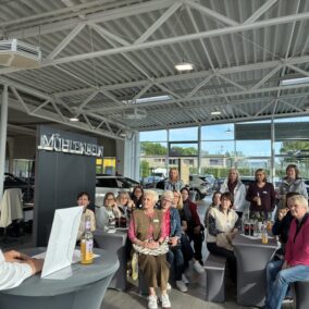 Die Unternehmerfrauen beim Auto-Basic-Workshop.