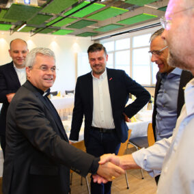 Politisches Frühstück Erzbischof