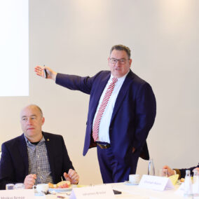 Politisches Frühstück Erzbischof