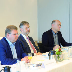 Politisches Frühstück Erzbischof