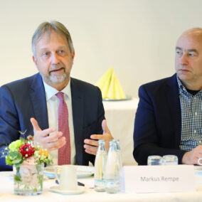 Politisches Frühstück Erzbischof
